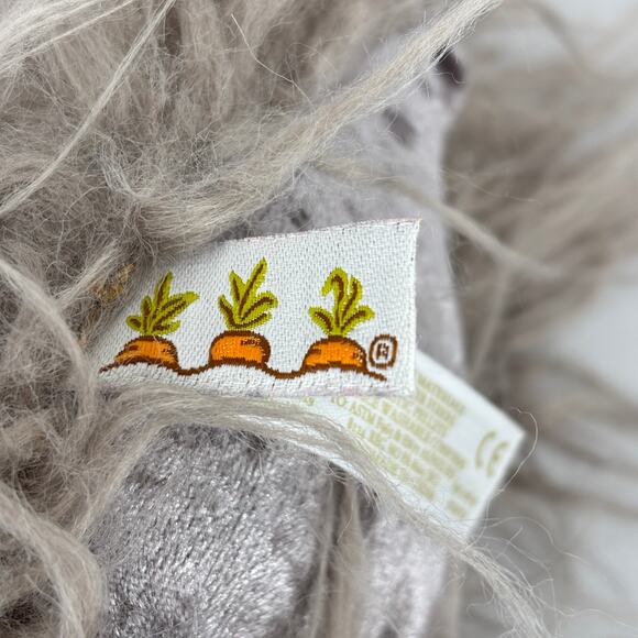 Bunnies By The Bay Ozzy Ostrich Furriends Gray Plush Bird Stuffed Animal 14 Inch - Picture 7 of 9